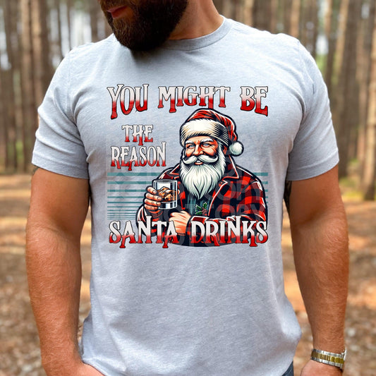 Santa Dinks tee