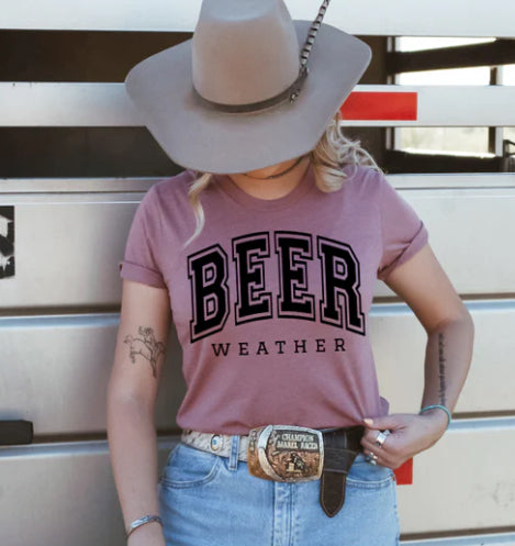 Beer Weather tee