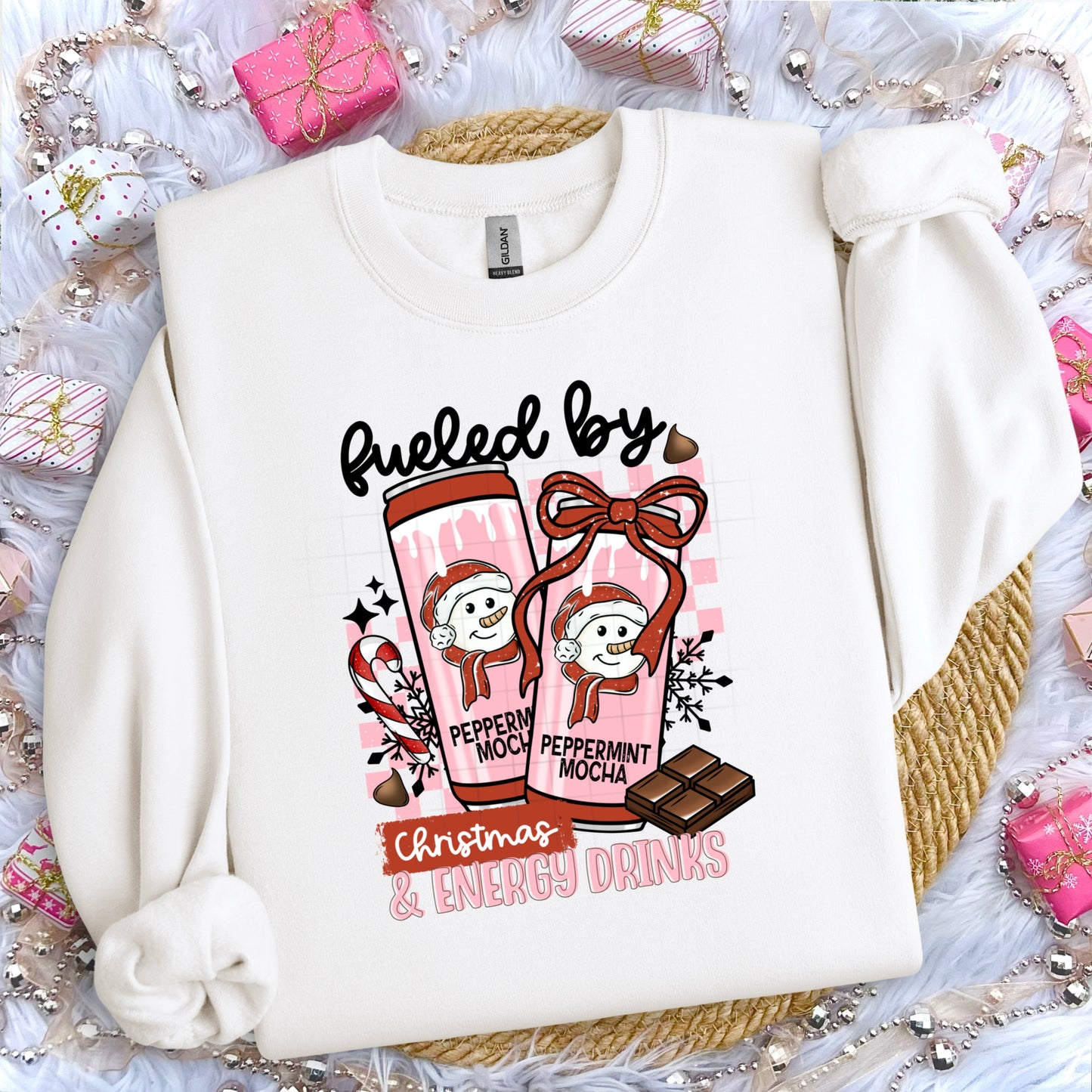 Christmas Energy Drinks tee