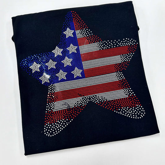American Flag Star Spangle tee