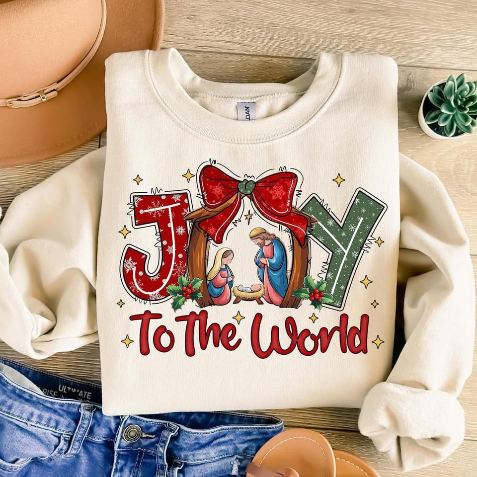 Joy to the World sweatshirt