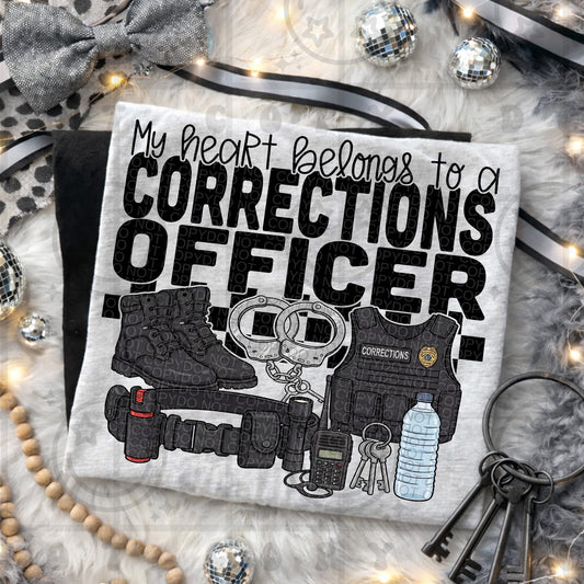 FIRST RESPONDER LOVE - Corrections Officer