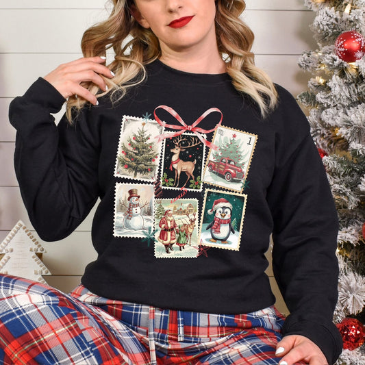 Christmas Stamps tee