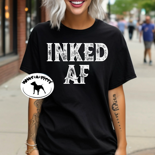 Inked AF tee