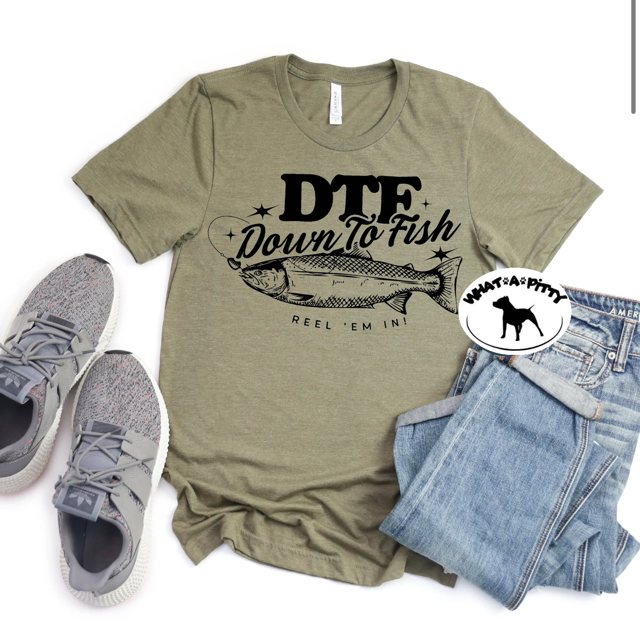 Down to Fish tee