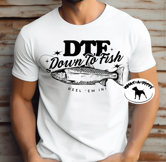 Down to Fish tee