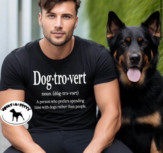 Dog*tro*vert tee