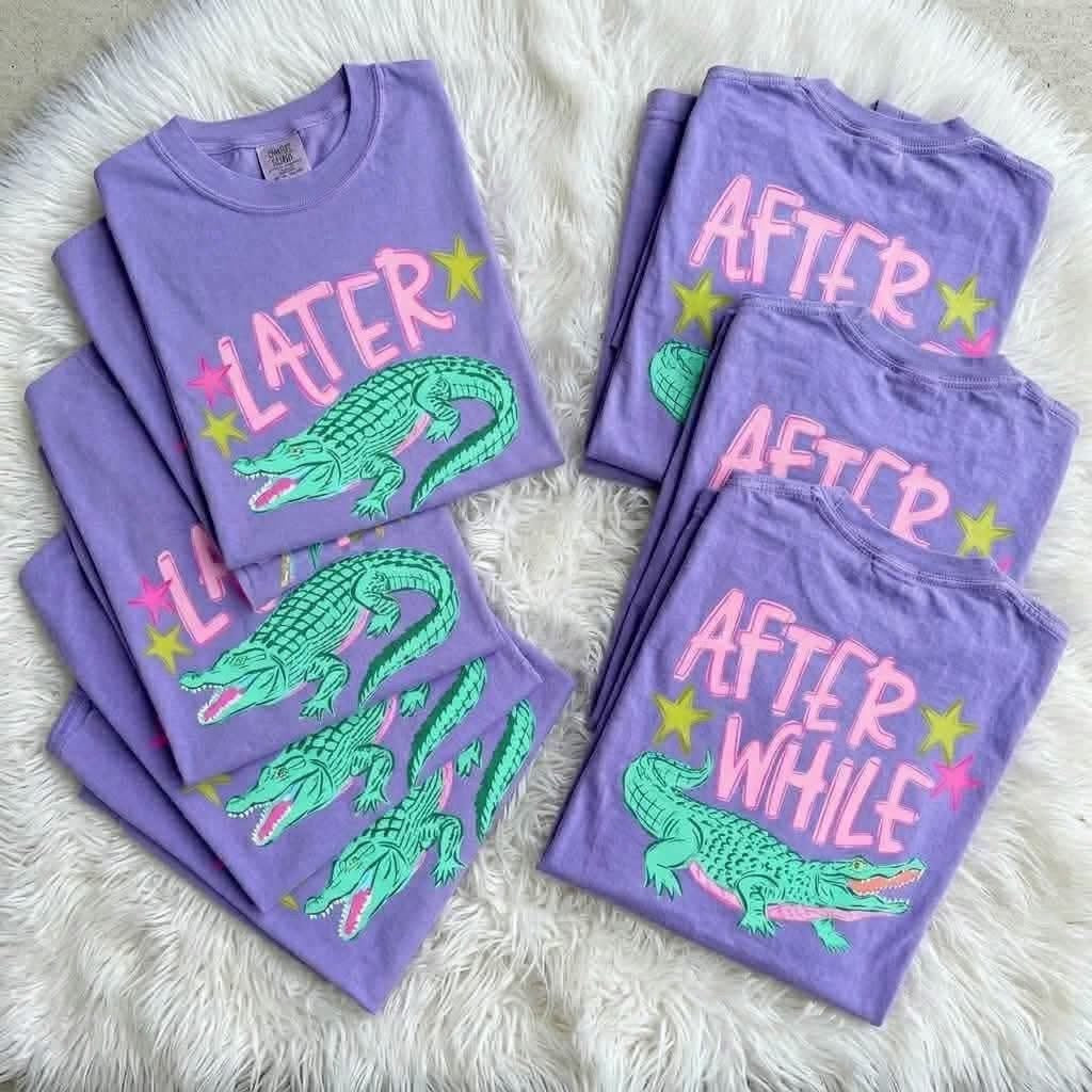 After While tee (Pink)