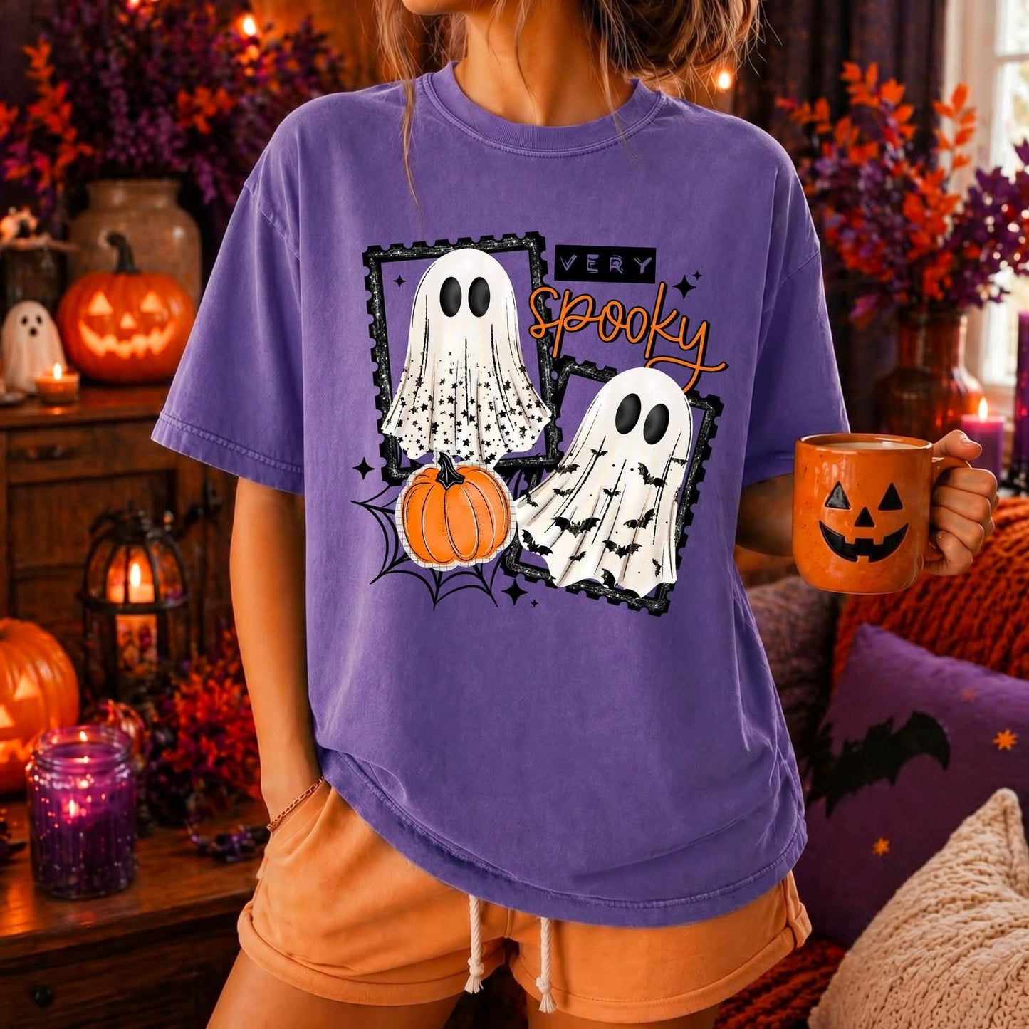 Spooky Season Ghosts tee