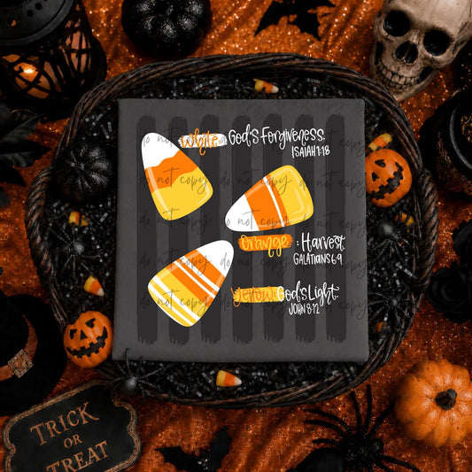 Candy Corn Bible Verses tee
