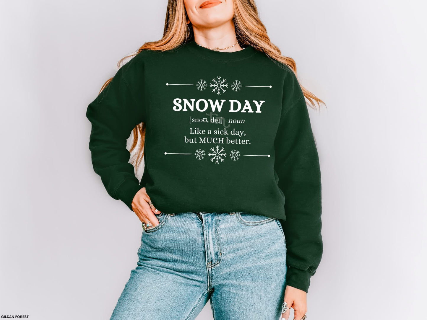 Snow Day tee