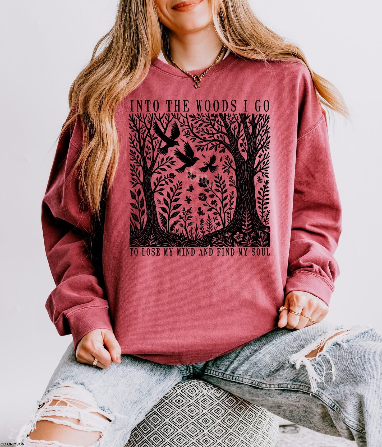 Into the Woods I go tee