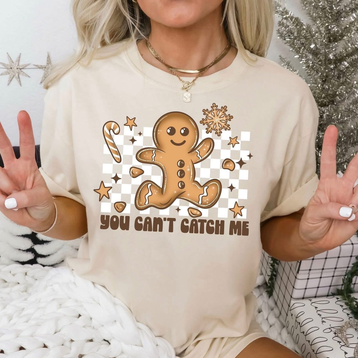 You can't Catch Me tee