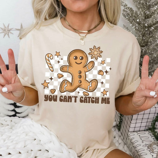 You can't Catch Me tee