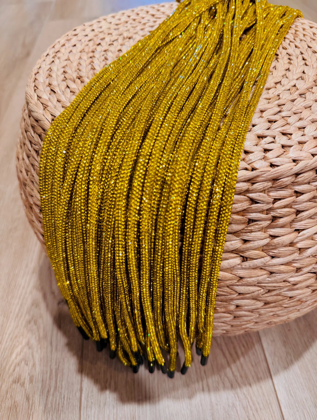 Rhinestone Hoodie Strings