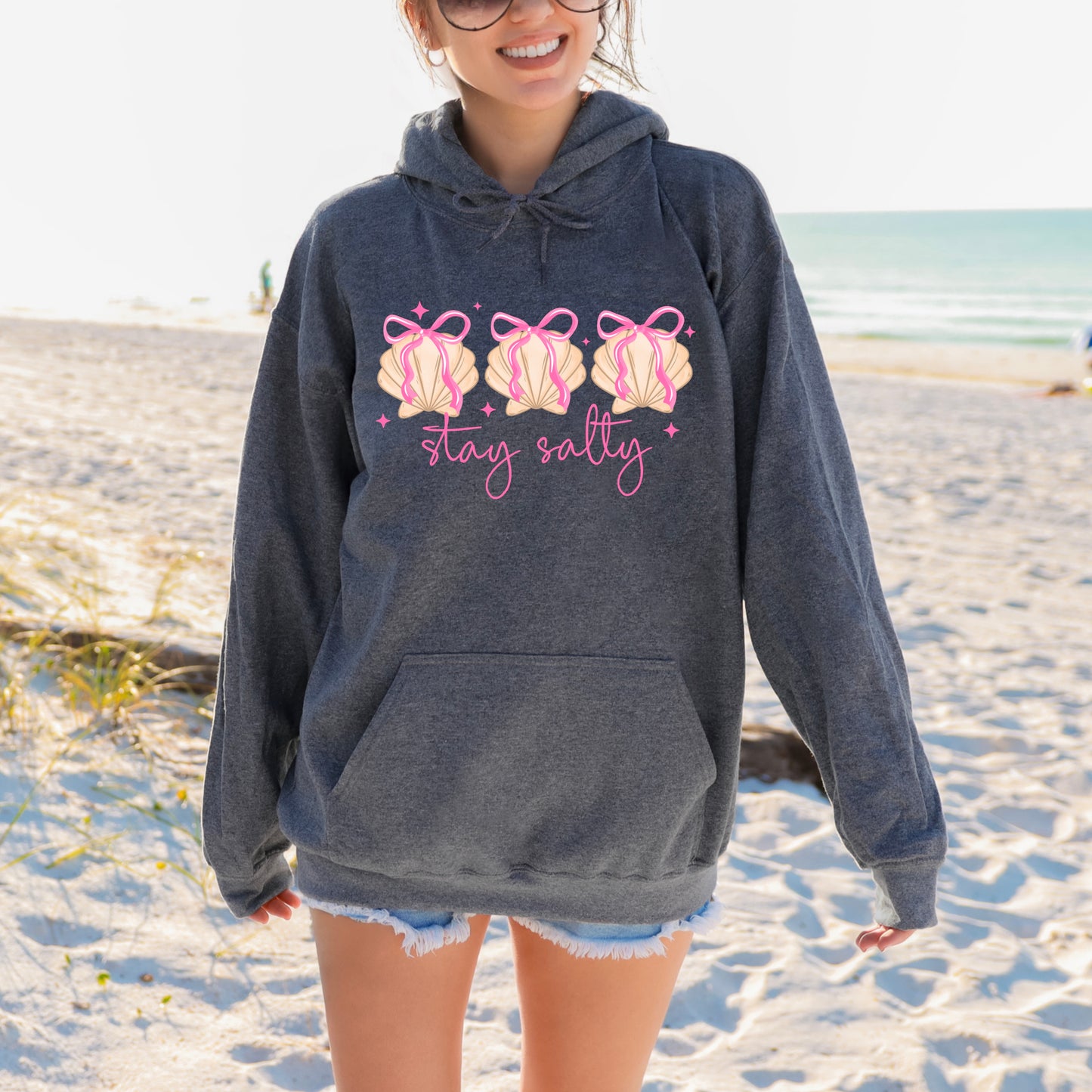Stay Salty Shell trio tee
