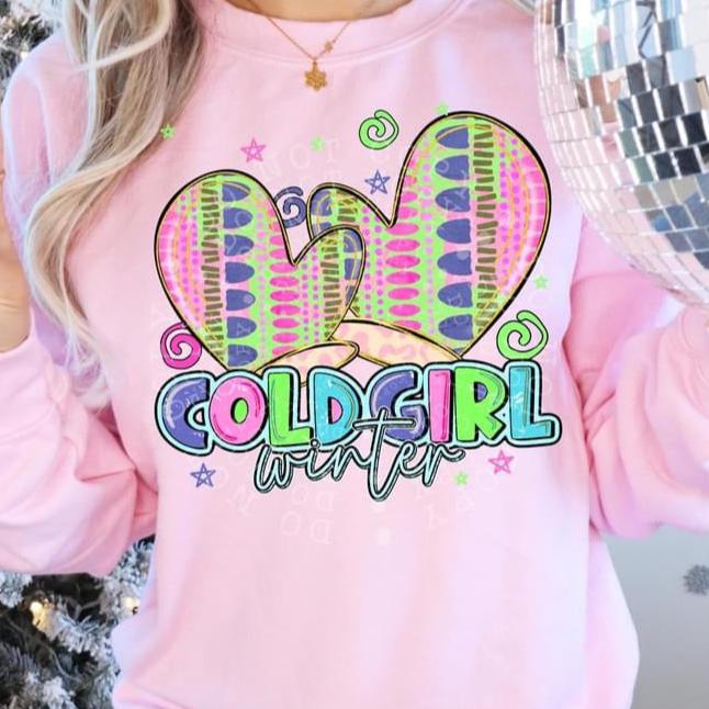 Cold Girl Winter sweatshirt