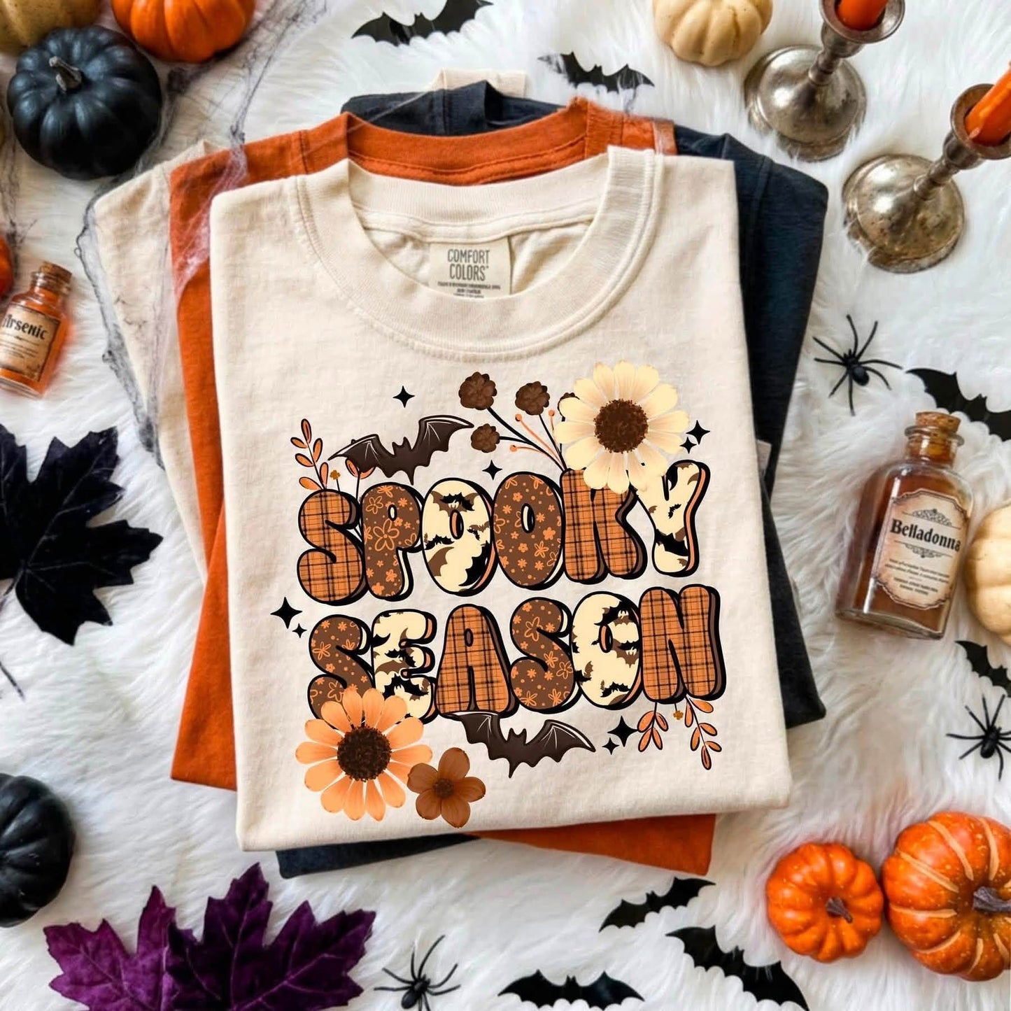 Spooky Season Bats tee