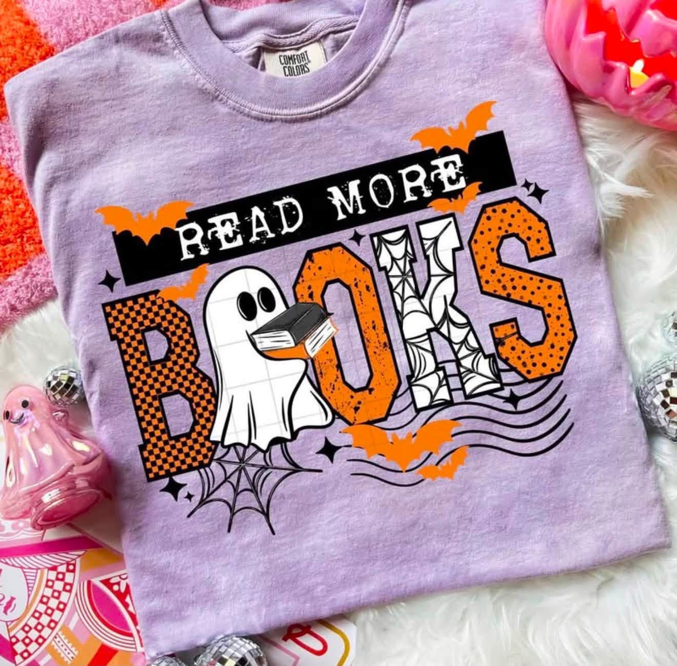 Read more Books tee (Black Ink)