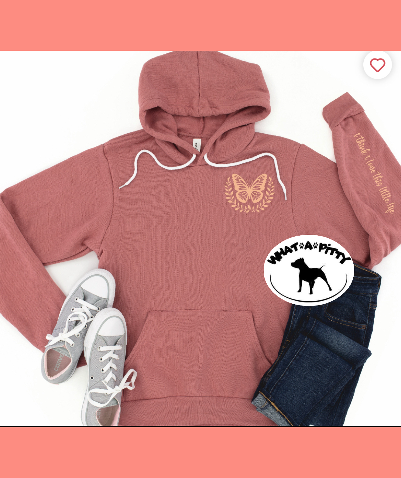 I think I love this little life sweatshirt with sleeve design