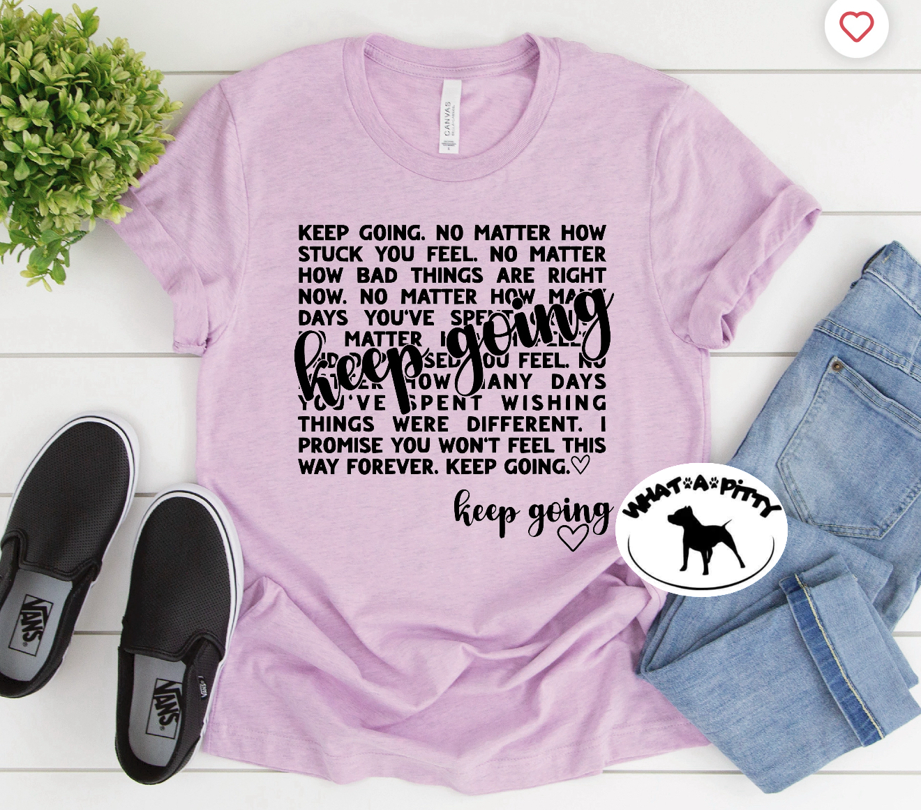 Keep Going sweatshirt with sleeve design