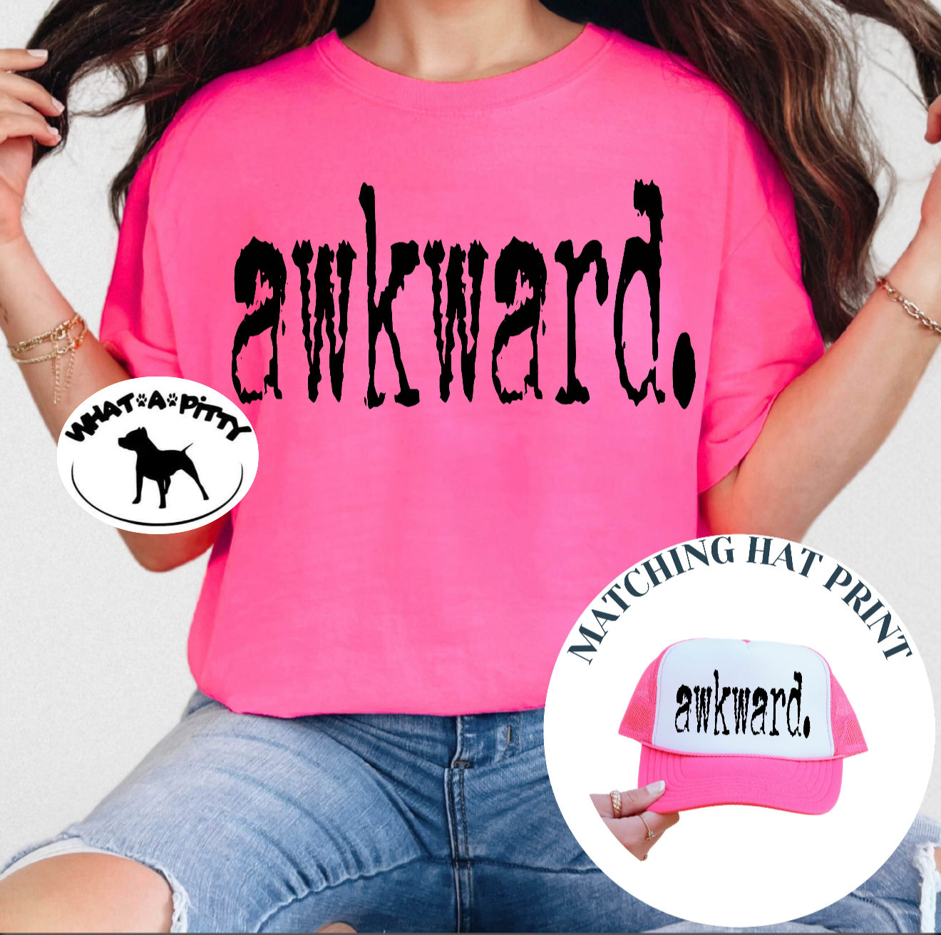 AWKARD tee