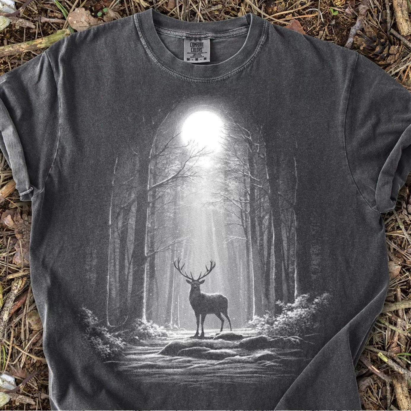 Mystical Deer tee