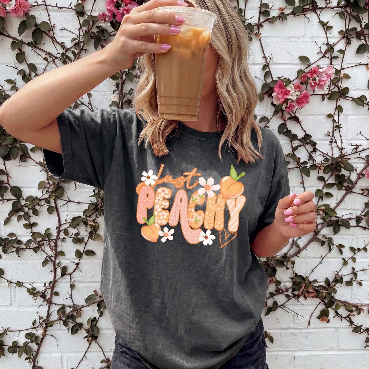 Just Peachy tee