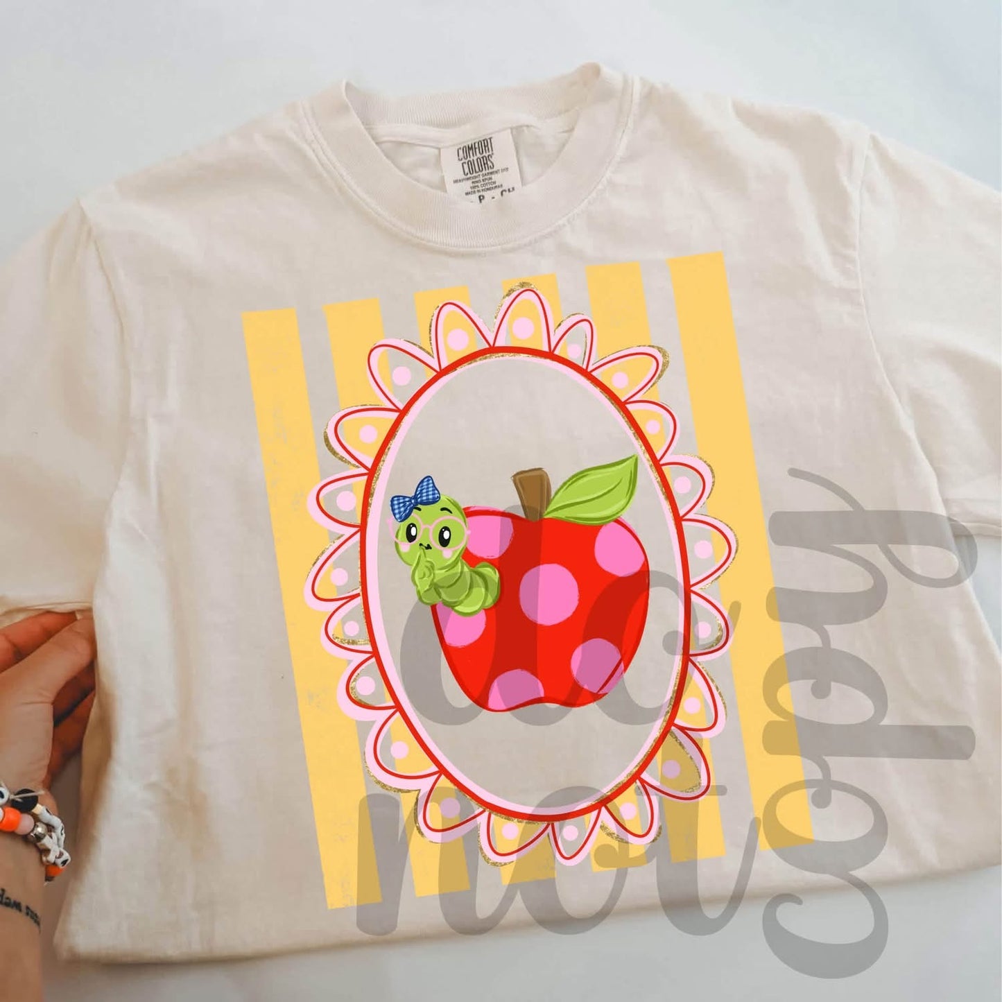 Framed Apple Stripes tee -YOUTH
