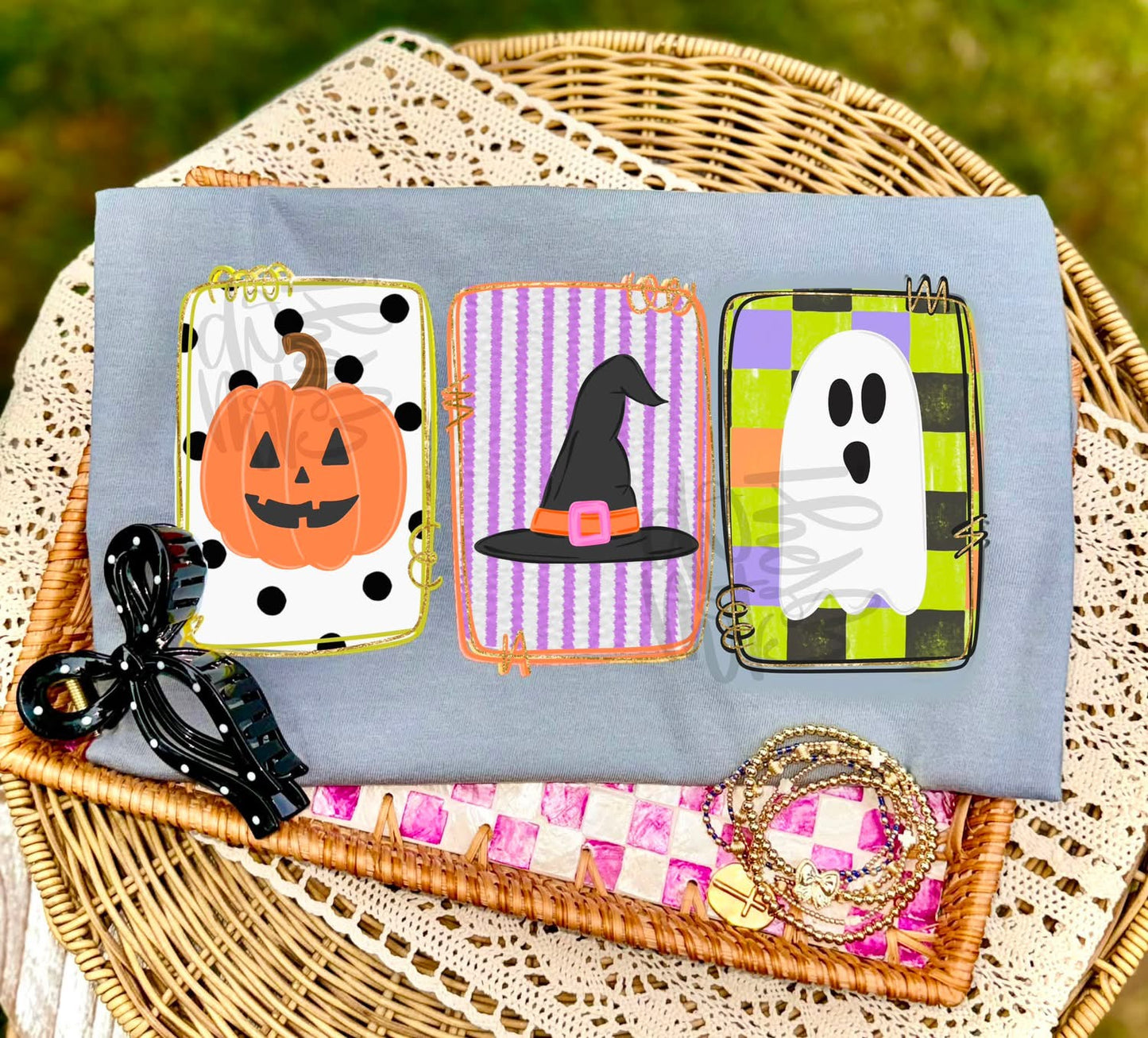 Halloween Tiles tee -YOUTH