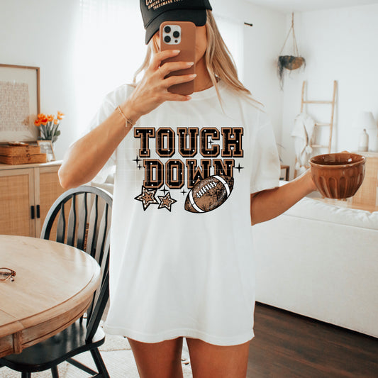 Touchdown football tee