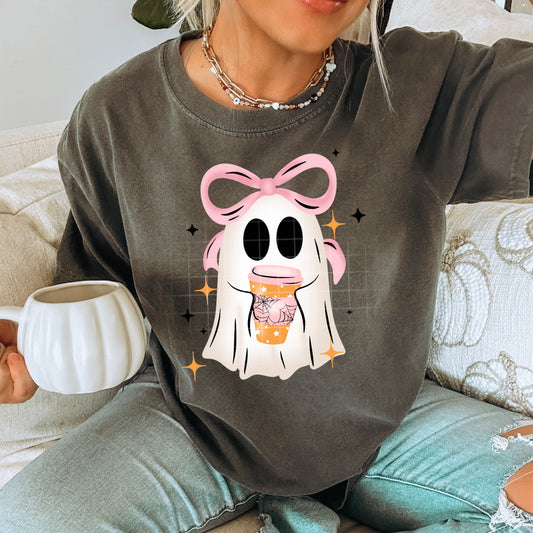 Girly Coffee Ghost tee