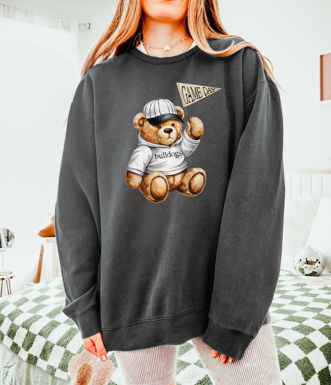 Bulldog Game Day Bear tee