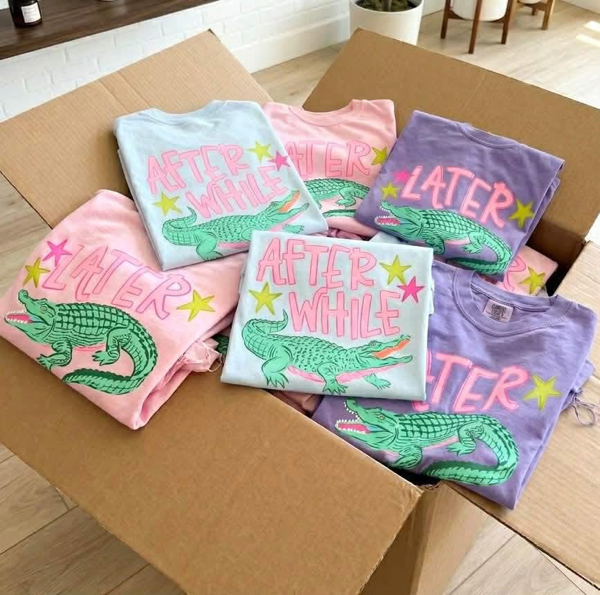 After While tee (Pink)