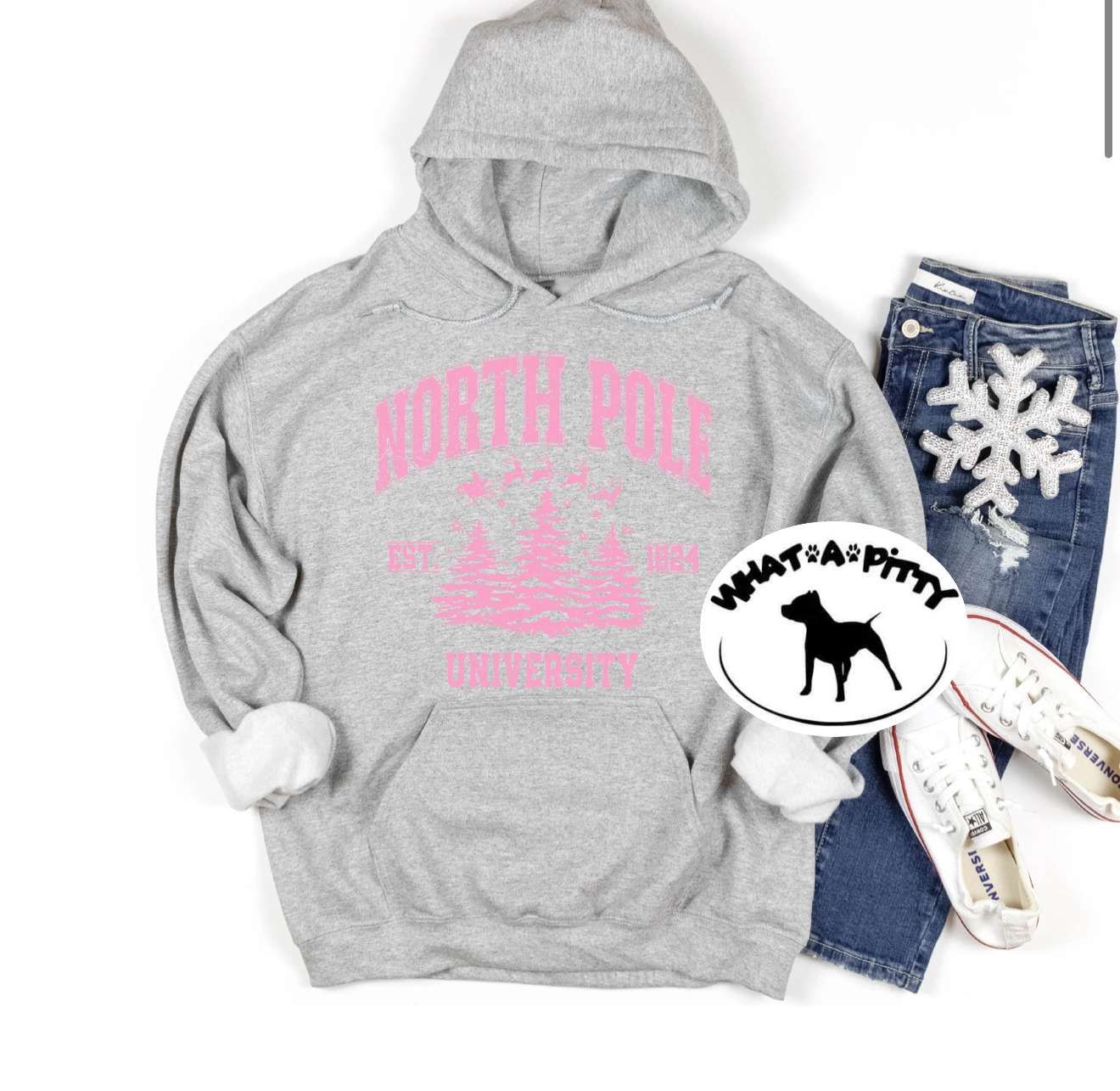 North Pole University tee