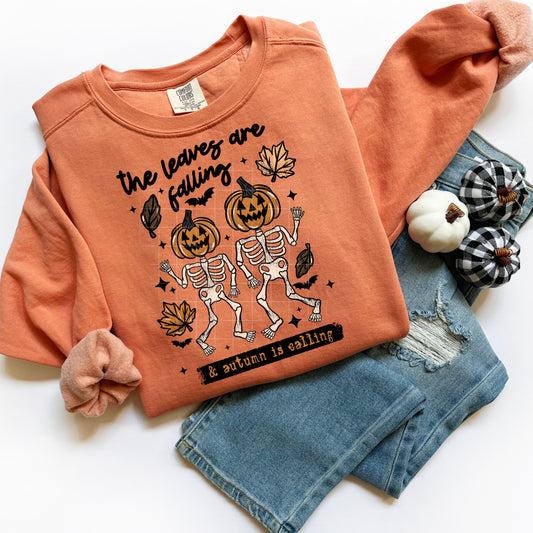 Autumn is Calling tee (Black Ink)