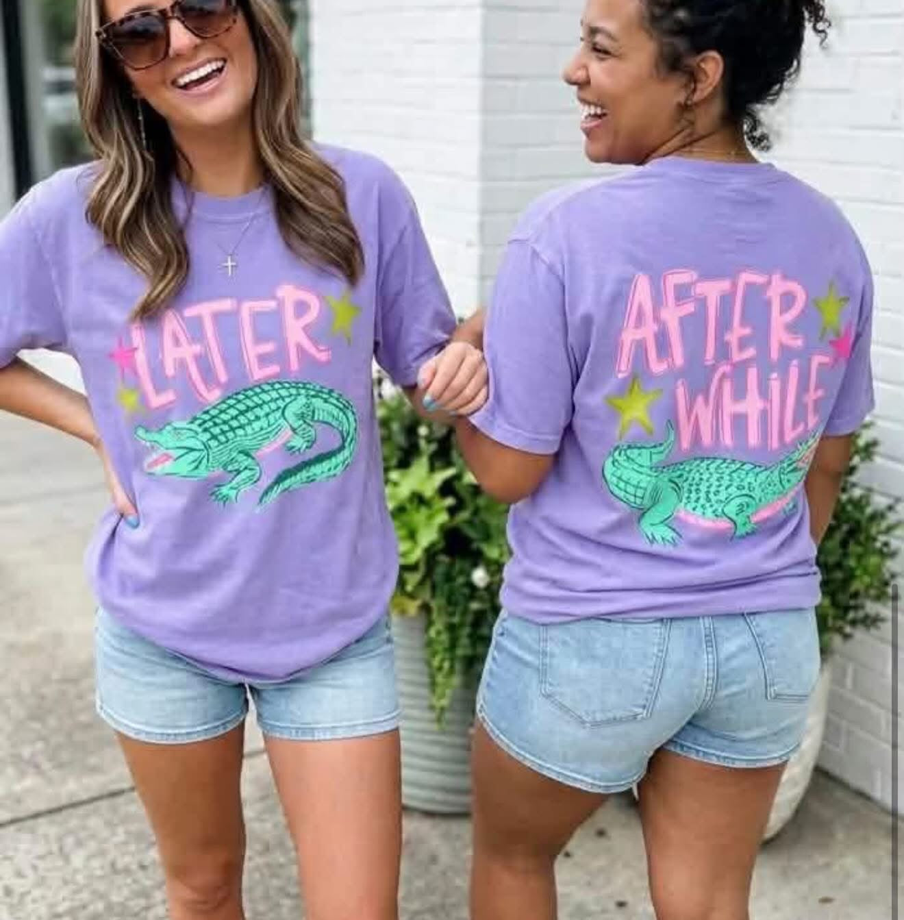 After While tee (Pink)