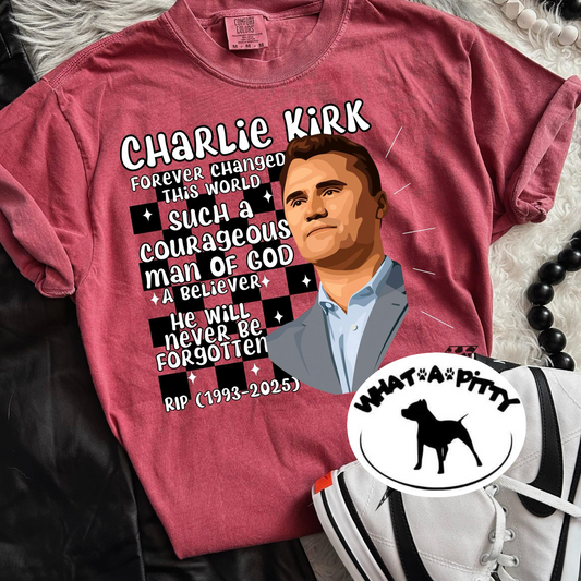 In Memory of Charlie Kirk tee