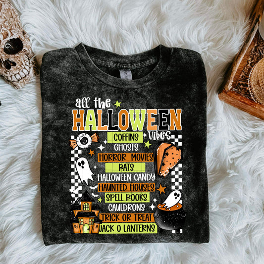 All the Halloween Vibes tee