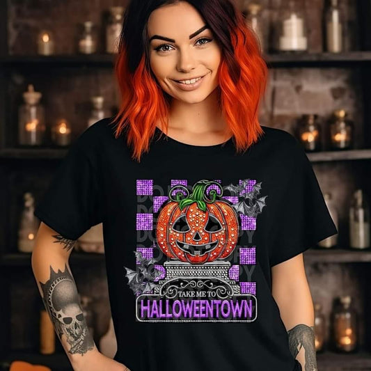 Take me to Halloweentown tee