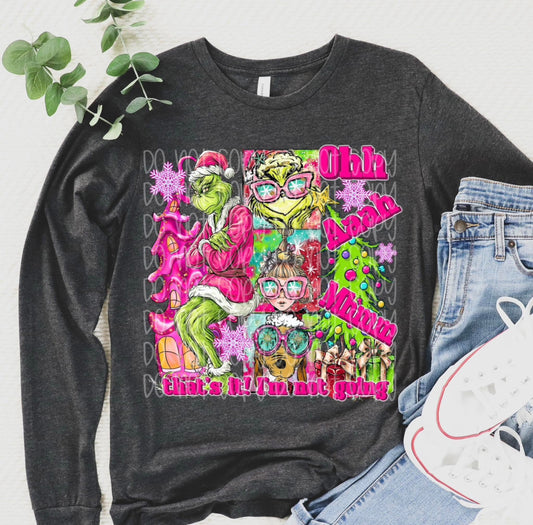 That's it I'm not going collage tee