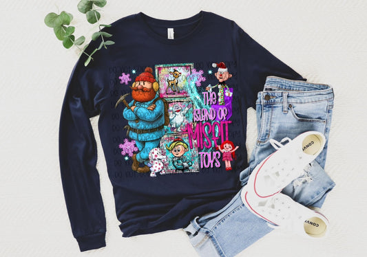 Misfit Toys Collage tee