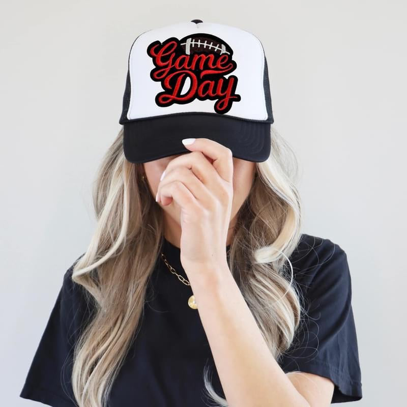 Red Game Day Trucker Hat