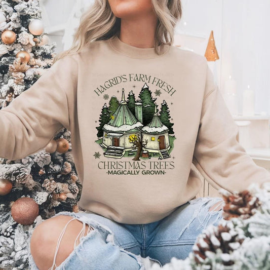 Farm Fresh Christmas Trees Sweatshirt