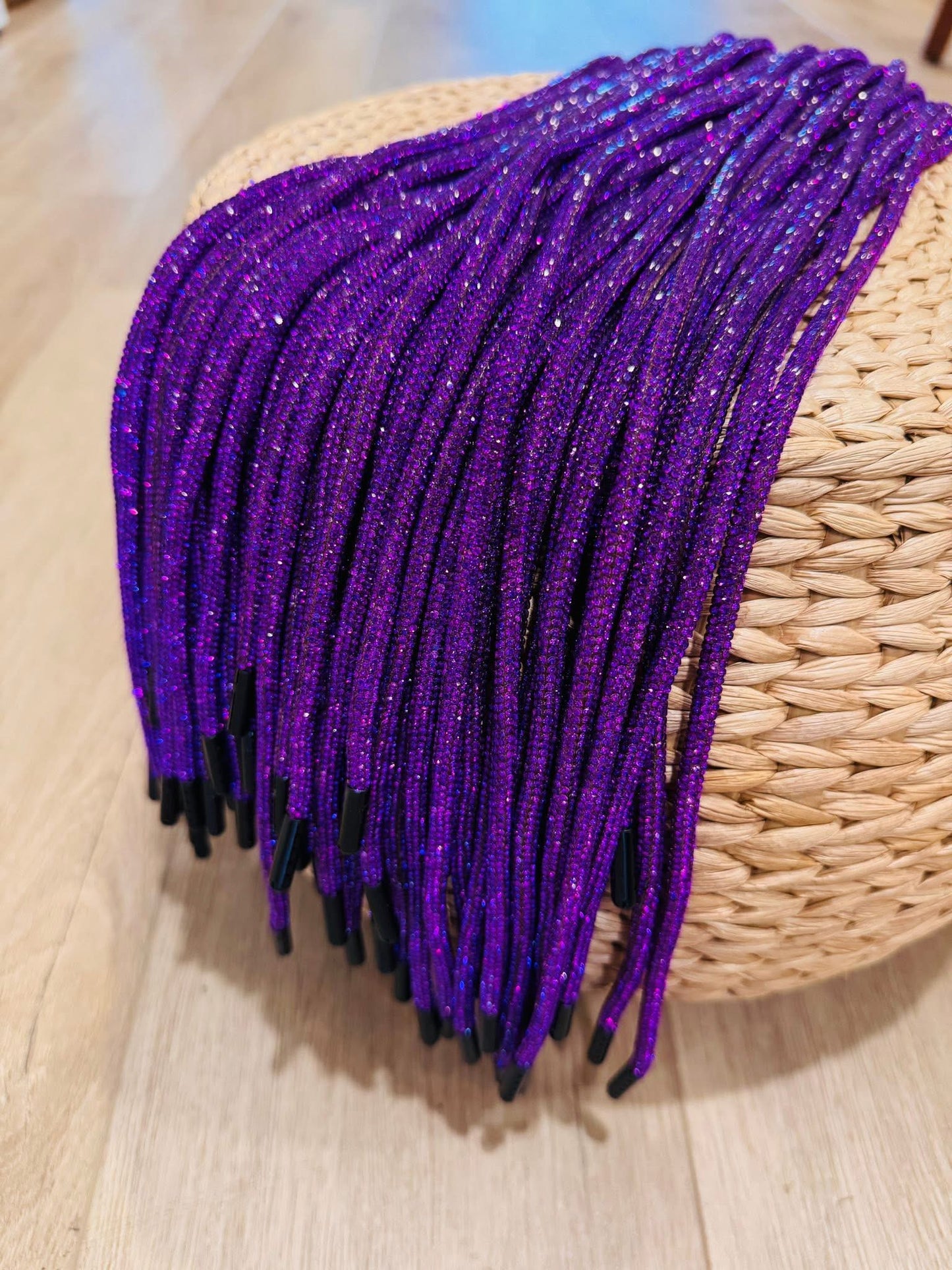 Rhinestone Hoodie Strings