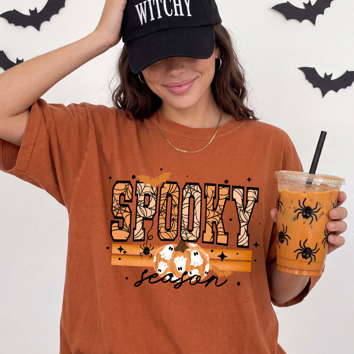 Spooky Season Varsity tee