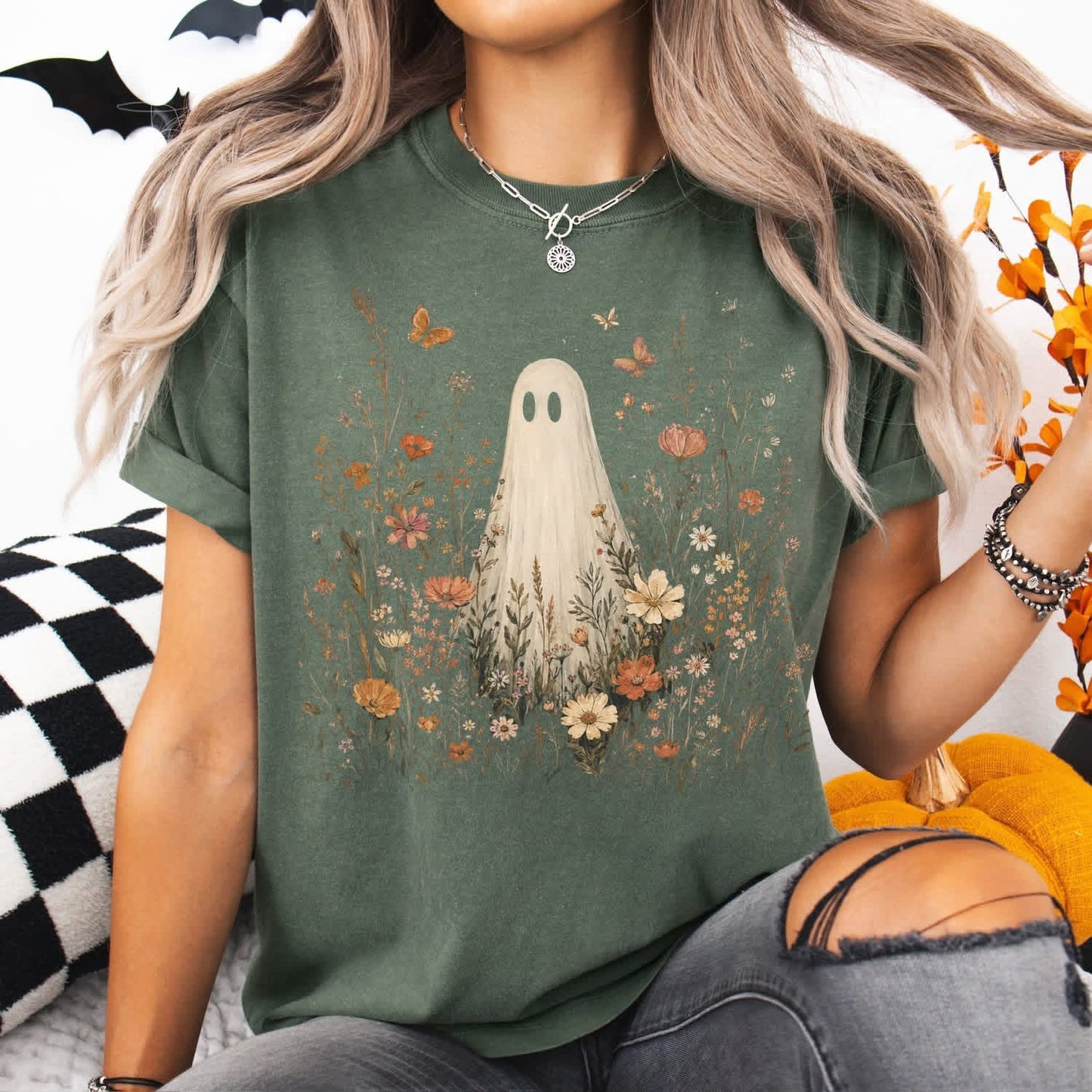Wildflower Ghost tee