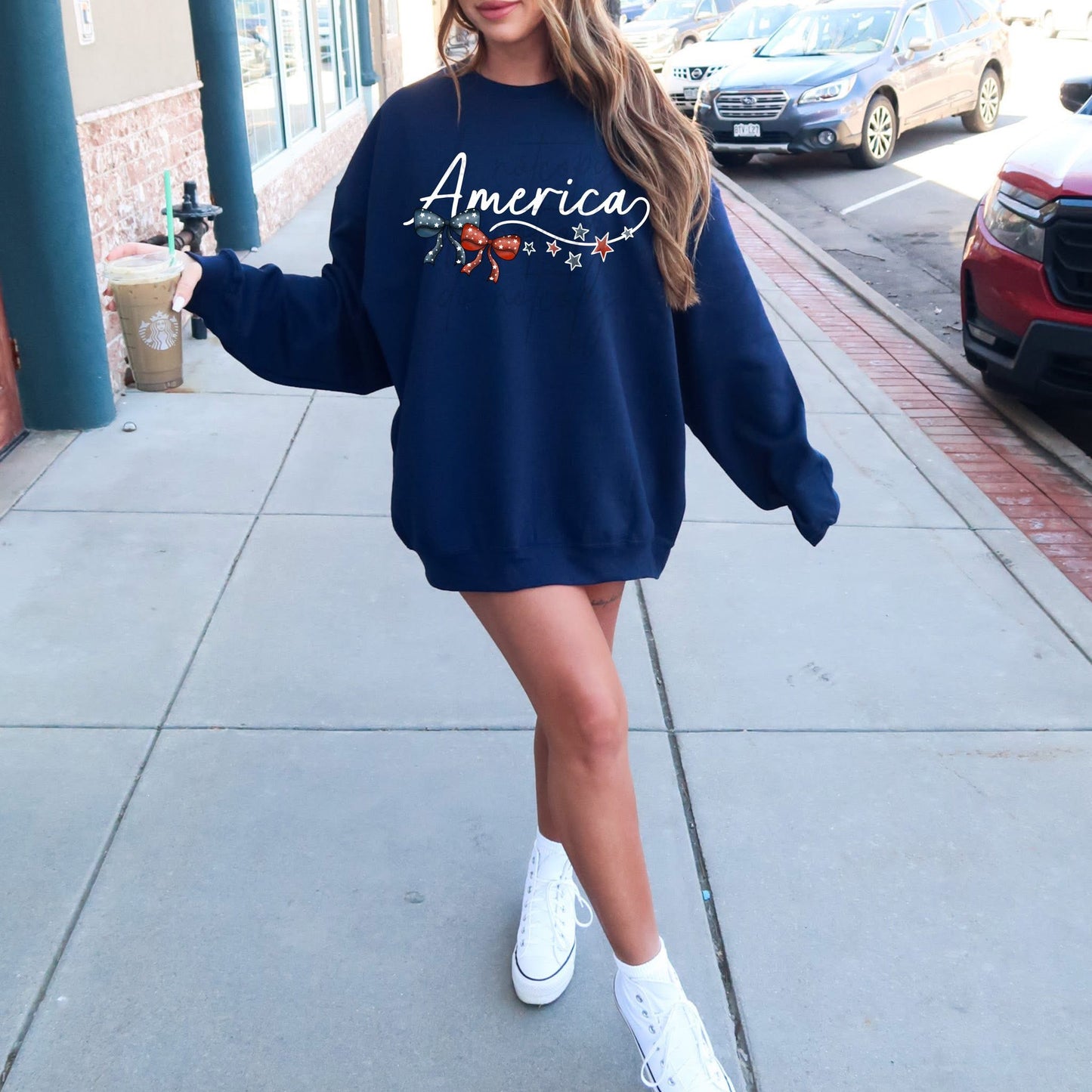 America bows tee