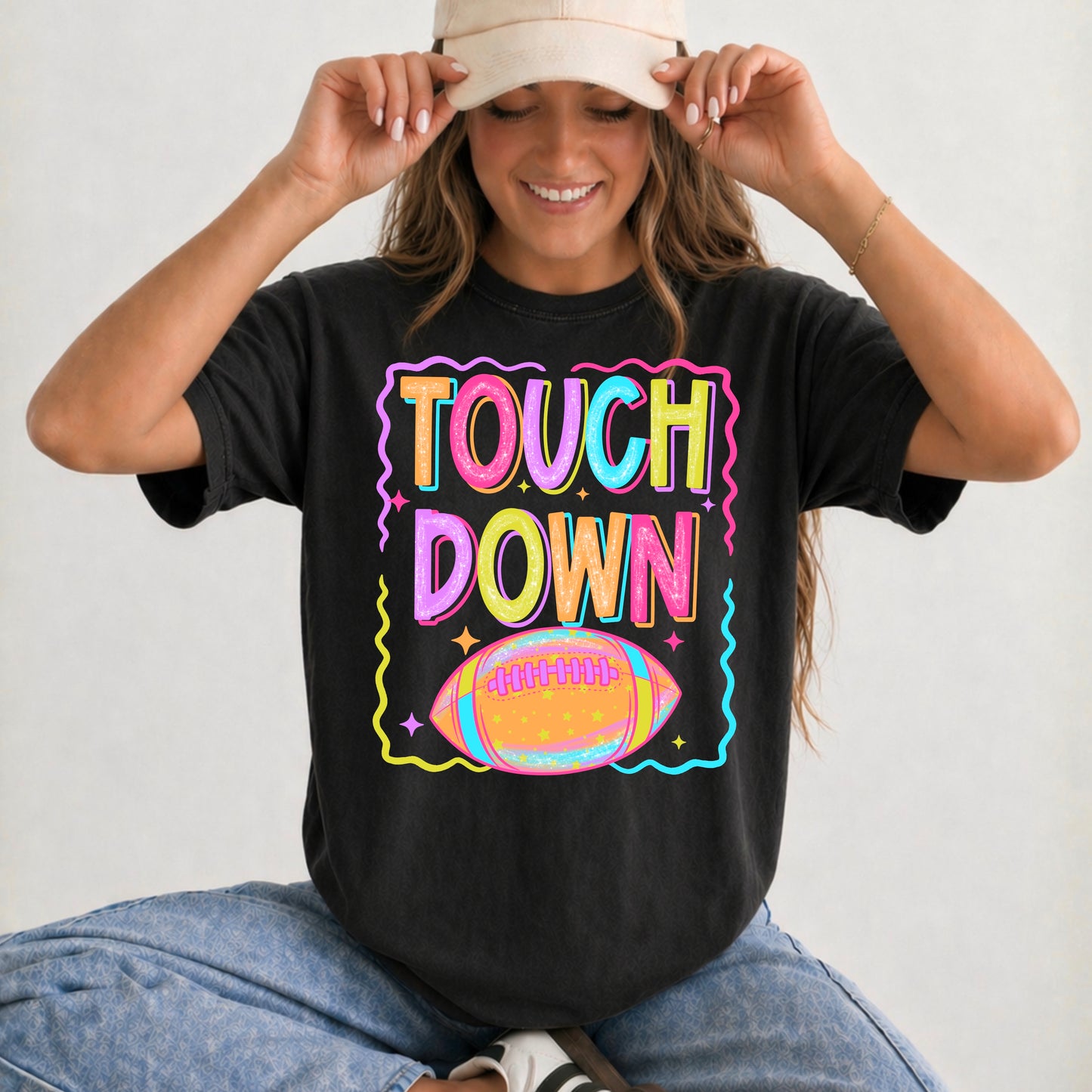 Neon Touch Down tee