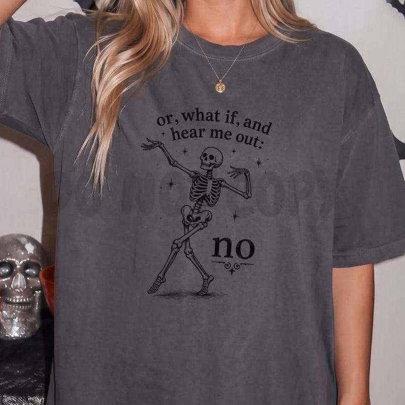 Hear Me Out, No tee
